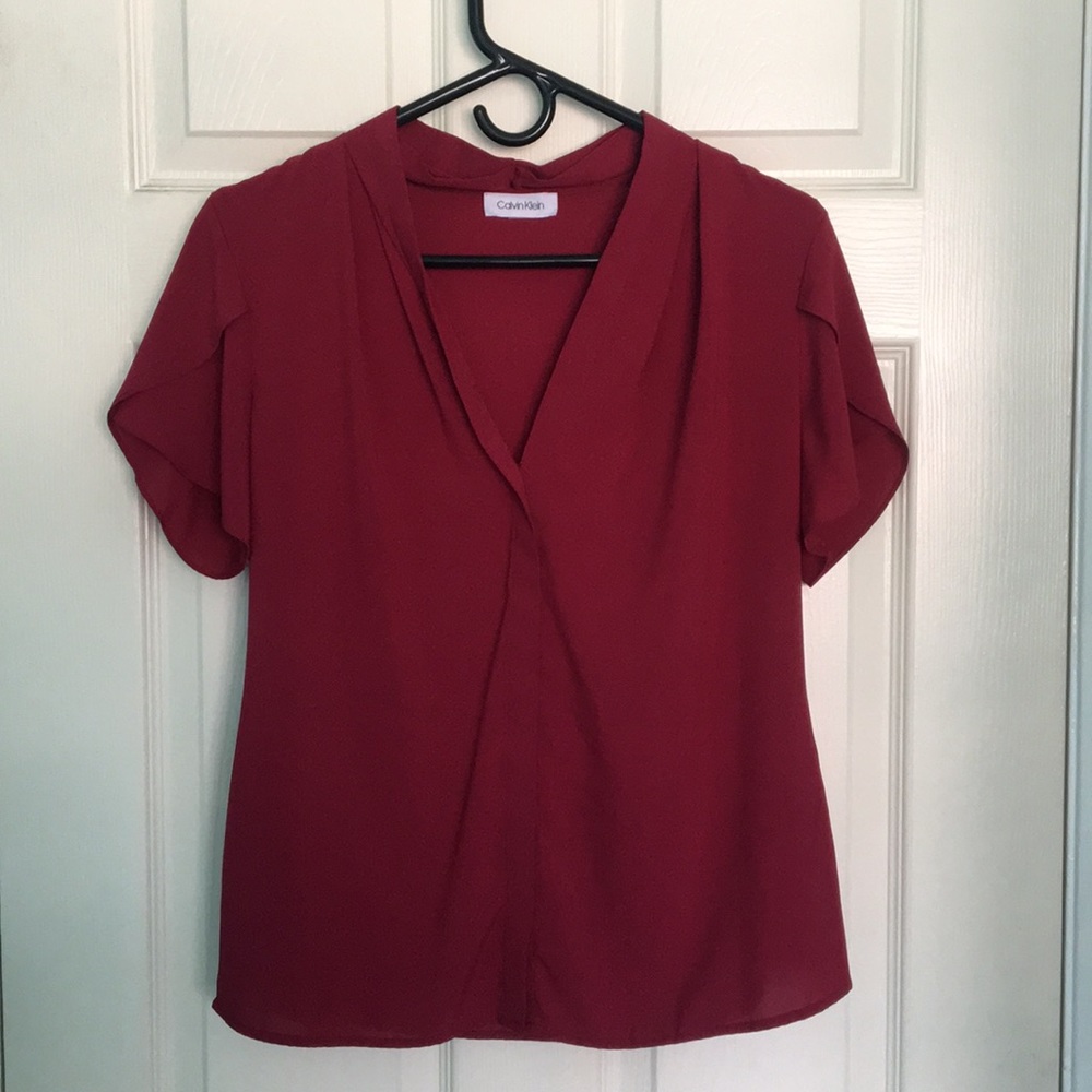 Calvin Klein Red Top